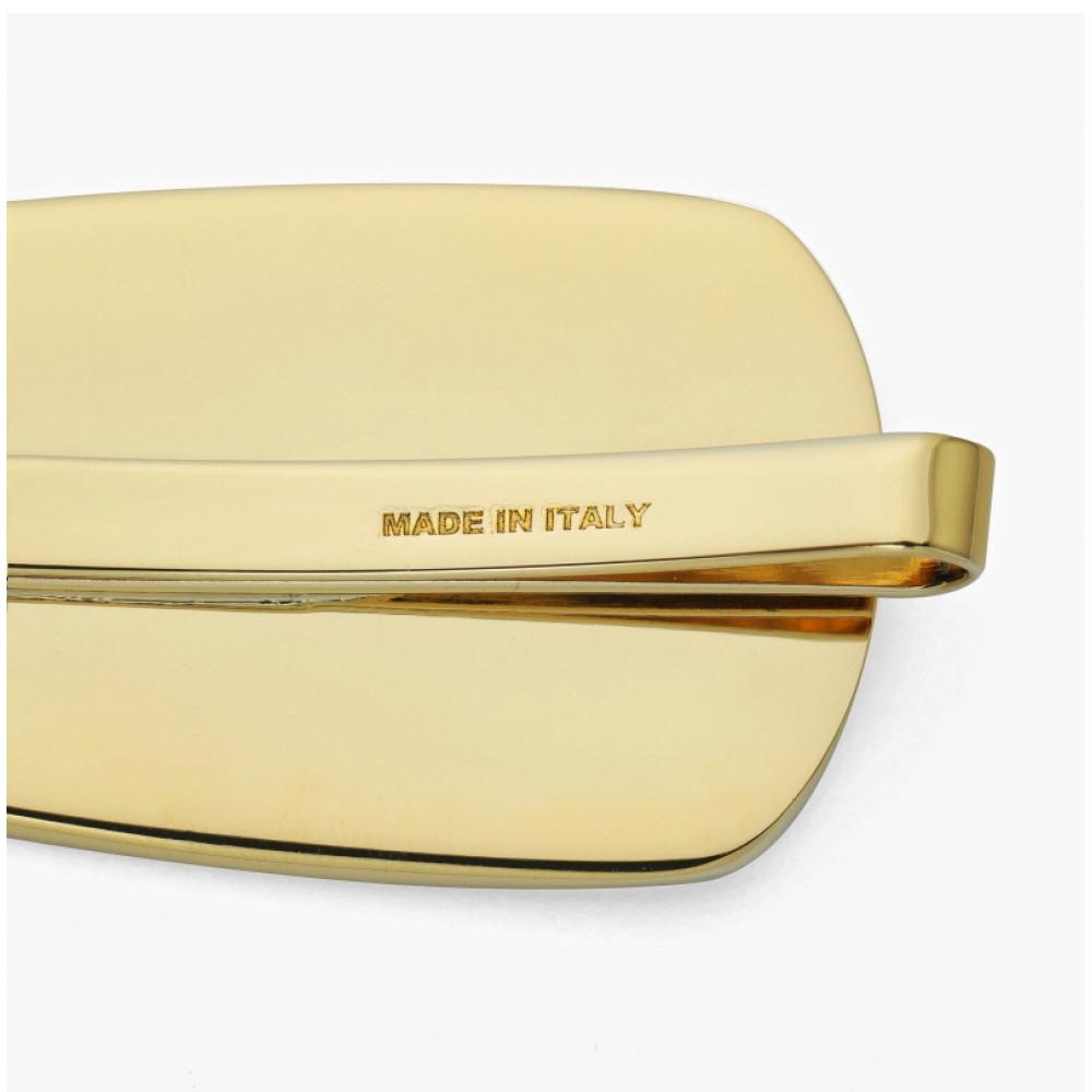 Miu Miu 5if147 2f6t F0011 Logo Enamel Hair Clip