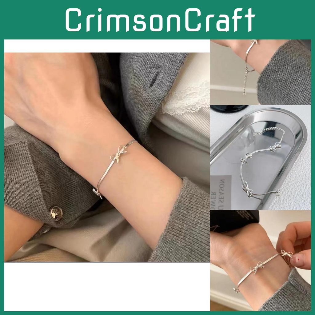 Beautiful Sophisticated And Copper Butterfly Chain Bracelet Sweet And Style Fresh