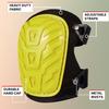 Professional Knee Pads For Work - Heavy Duty Foam Padding Gel Construction Knee Pads With Strong Straps – Comfortable Knee Prot