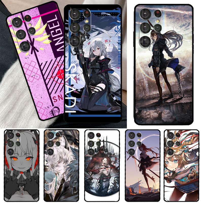 Arknights Game Phone Case For Samsung Galaxy S23 S20 FE S21 FE S22 Ultra Note20 Note10 S8 S9 S10 Plus Cover