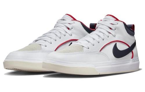 Nike SB React Leo Low White Midnight Navy - FD0268-100 36 белый