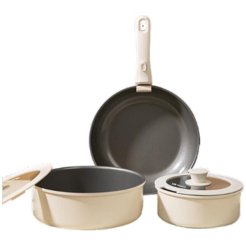 EFFE 6-Piece Detachable Stackable Cookware Set