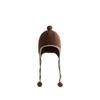 Knitted Pullover Cap Windproof Knitted Cap New Ear Protection Hat  Autumn and Winter