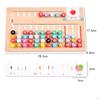 Letter Matching Game Wood Parent Child Interactive Toy Alphabet Cards Montessori for