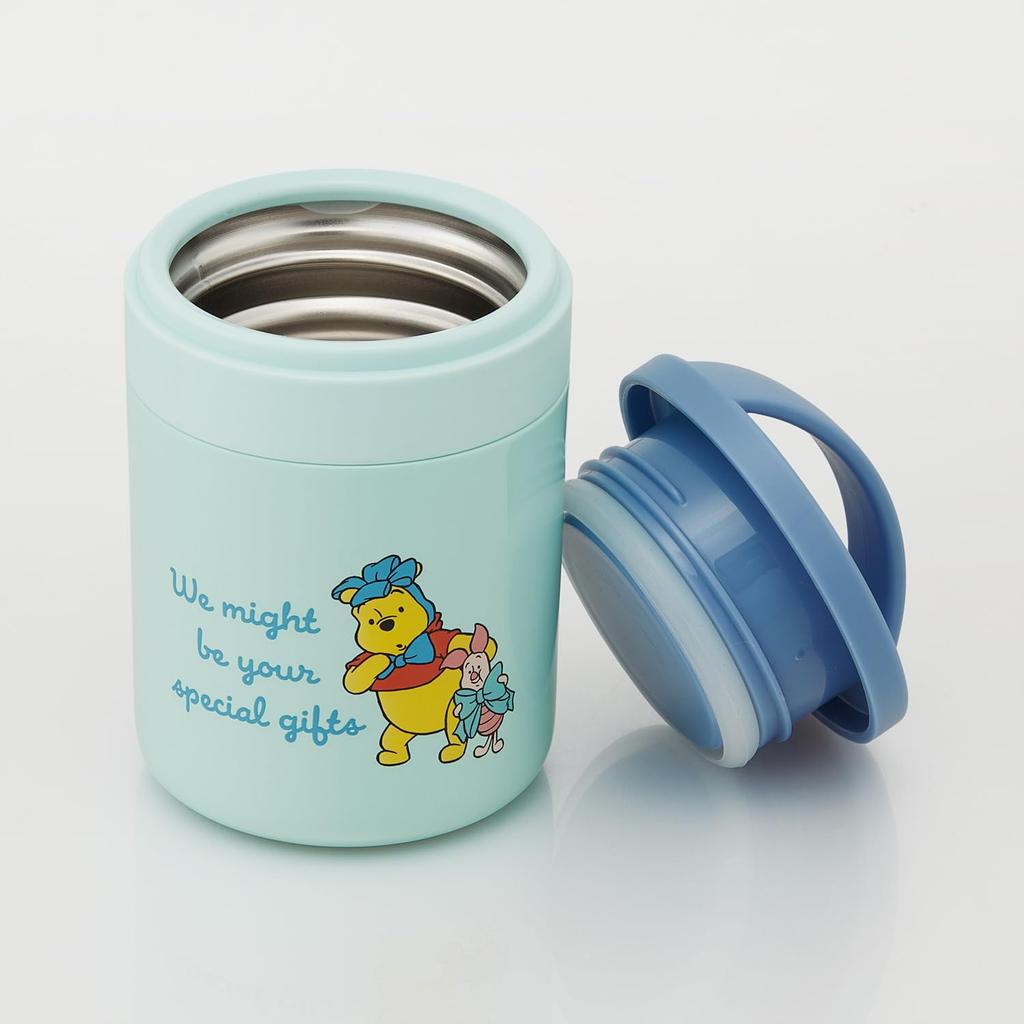 Skater Antibacterial Insulated Soup Disney Winnie the Pooh LJFC3AG68763 Jar/Pot, 300ml, Costume,