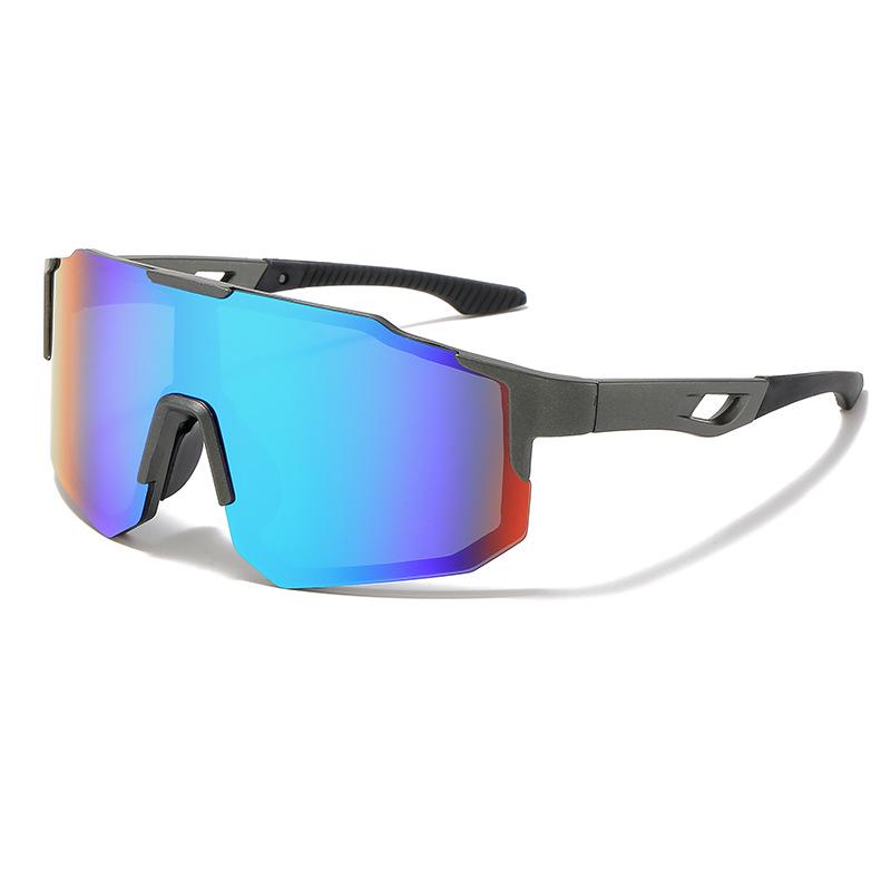 Unisex schillernde Radsport-Sonnenbrille - Stilvolle Outdoor-Sportbrille