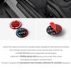 For BMW E90 F30 F10 F20 F18 E90 E46 E39 E70 F48 Carbon Fiber Car External Door Lock Button Cover Trim Sticker Tuning Accessories