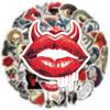 10/30/50pcs Vintage Horror Skull Stickers Gothic Style Decals Toy DIY Skateboard Guitar Scrapbook Bike Cool Cartoon Sticker Pack