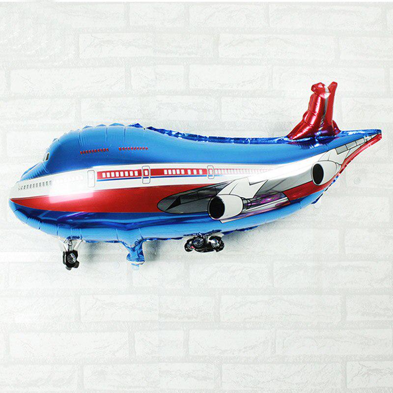 

Oversized Airbus Model Aluminum Foil Balloons Birthday Party Decorations Balloon Toy синій