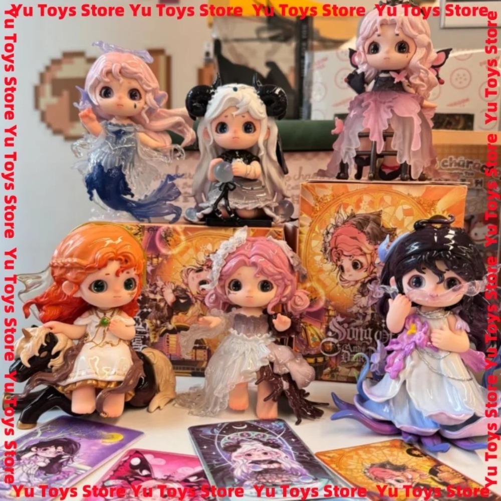 Genuine Heyone Joy Song Of Light And Dark Night Series Blind Box Cute Action Figure Collectible Mystery Birthday Toy Gift