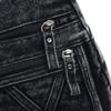 Large Capacity Denim Bag Women's Shoulder Bag Multi-Compartment Crossbody Bag