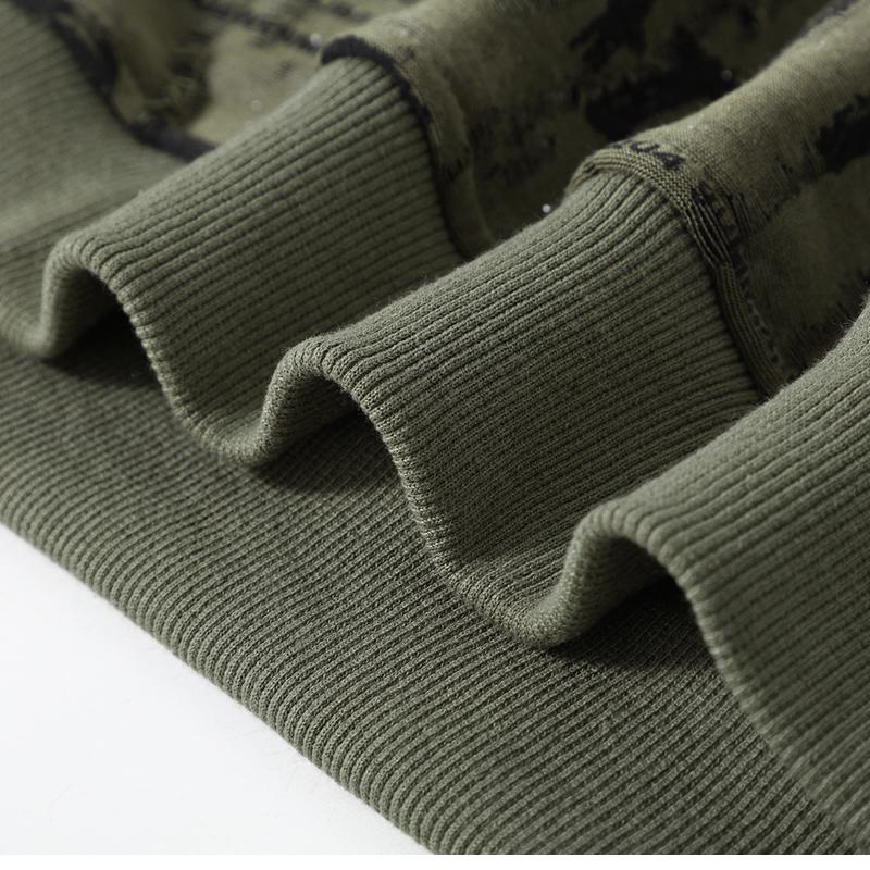 Plus Size 6XL-11XL Fashion Autumn Oversize Sweatshirts for Men Clothes Thick Warm Faux Fleece-lined Long Sleeve Tops Casual Men's Pullovers