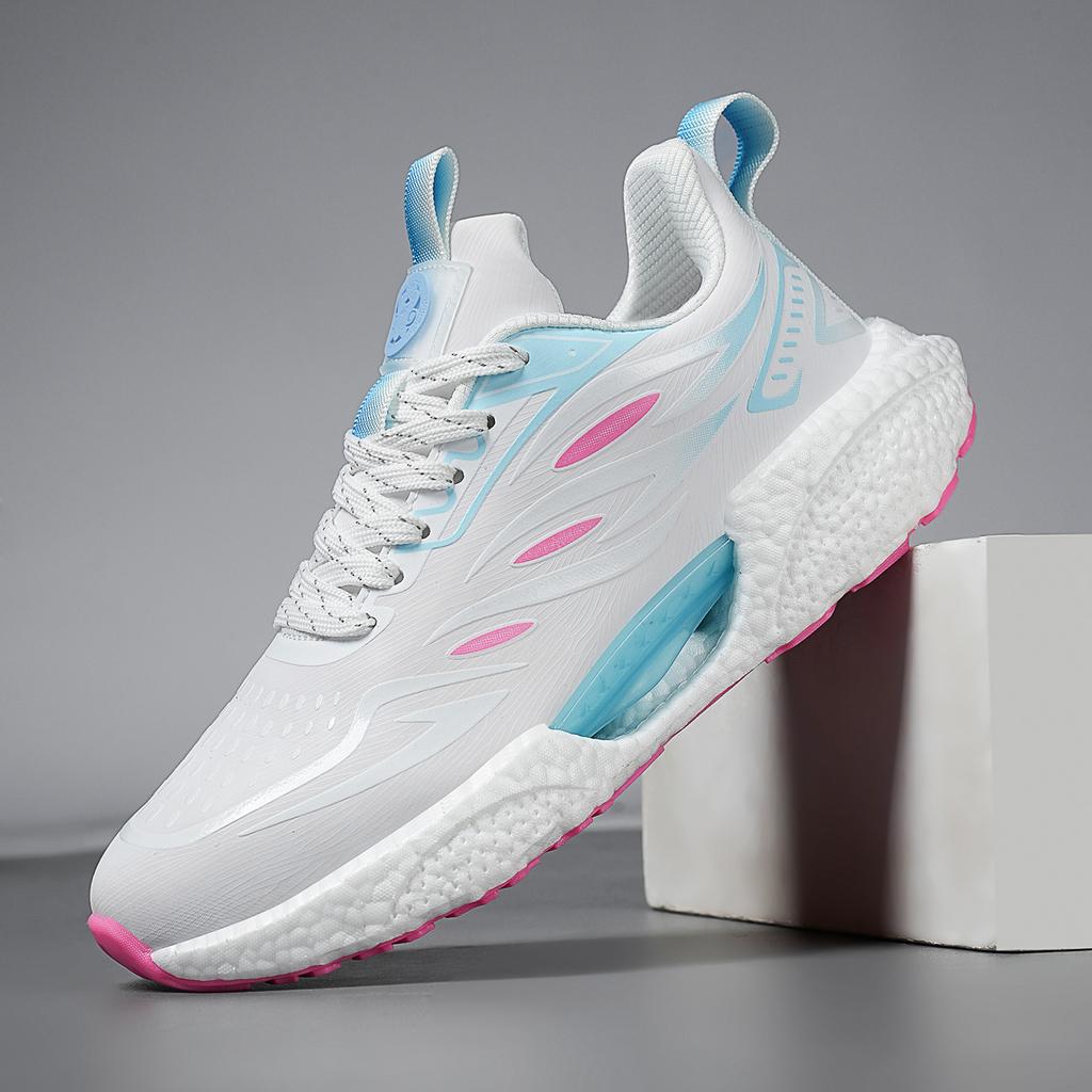 22 Spring New Large Size Sports Casual Couple Flame Shoes
