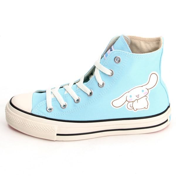 Converse All Star Cinnamoroll HI Light Size Cm (R) Sneakers, Blue, 25.0