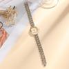 Women Luxury Diamond Point Scale Steel Belt Fashion Quartz Watch