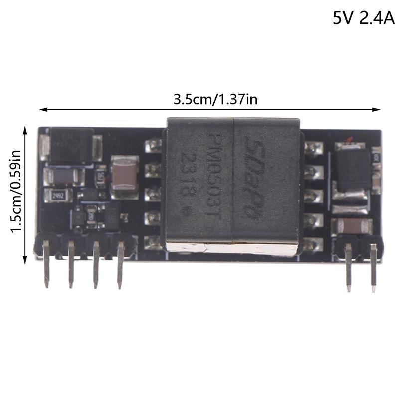 

1 Pcs Dp1435 Poe Module 5V 2.4A Ieee802.3Af Without Capacitance Small Size Supports 100M 1000M Poe Module