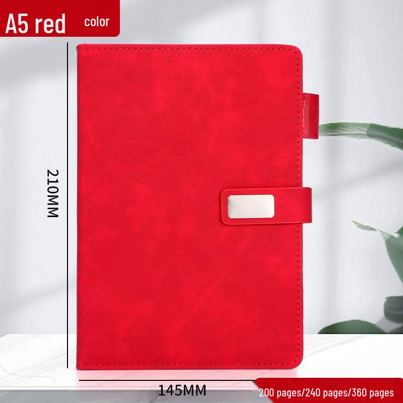 B.Y.K A5 Business Notebook with Iron Buckle