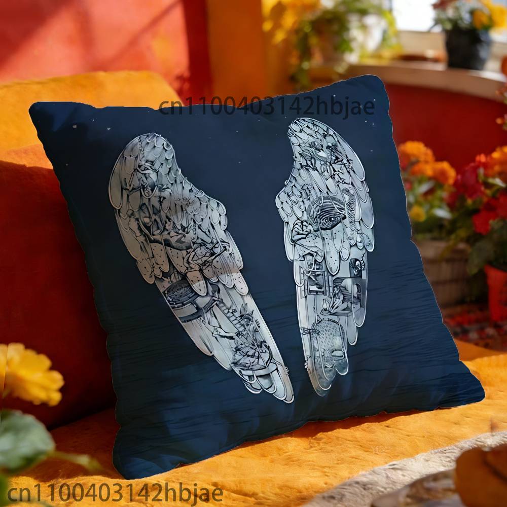 C-ColdplayS Throw Pillow Case For 45x45cm 55x55cm 30x30cm Square Car Pillowcase Home Bedchamber Decor Gift