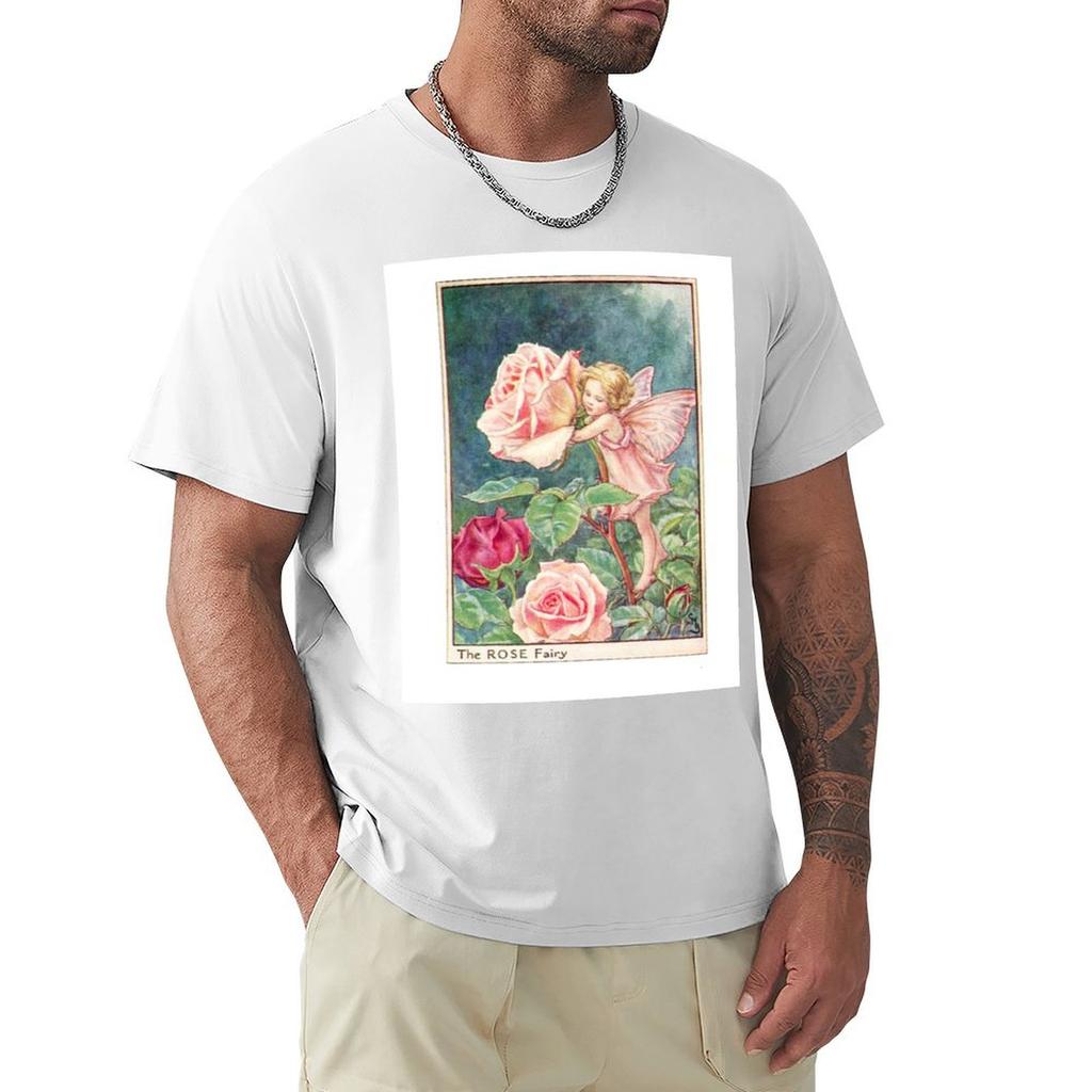 Incredible Rose Fairy TShirt Basic Simple Casual Short Sleeve Tee