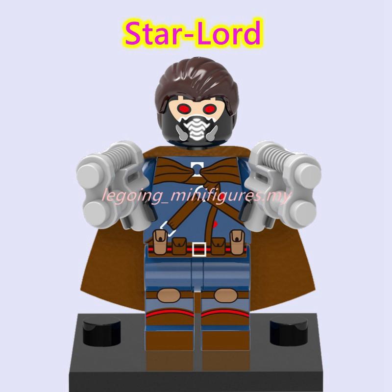 Kompatibel mit Minifiguren Star-Lord Marvel Avengers Endgame Bausteine Spielzeug für Kinder