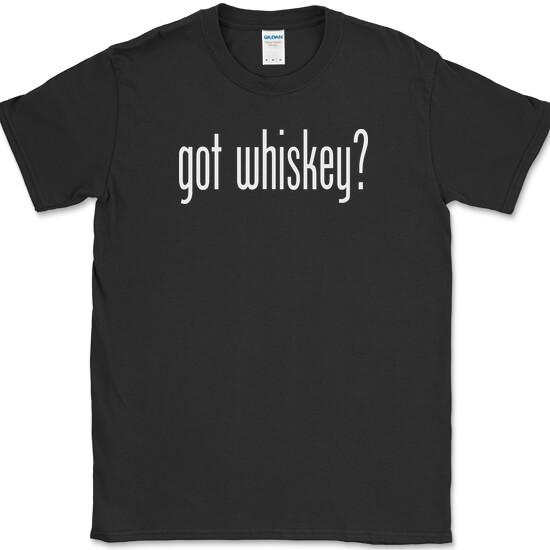 

Got Whiskey T-Shirt Funny Milk Drinking Drunk Bourbon Humor Bar Tee S