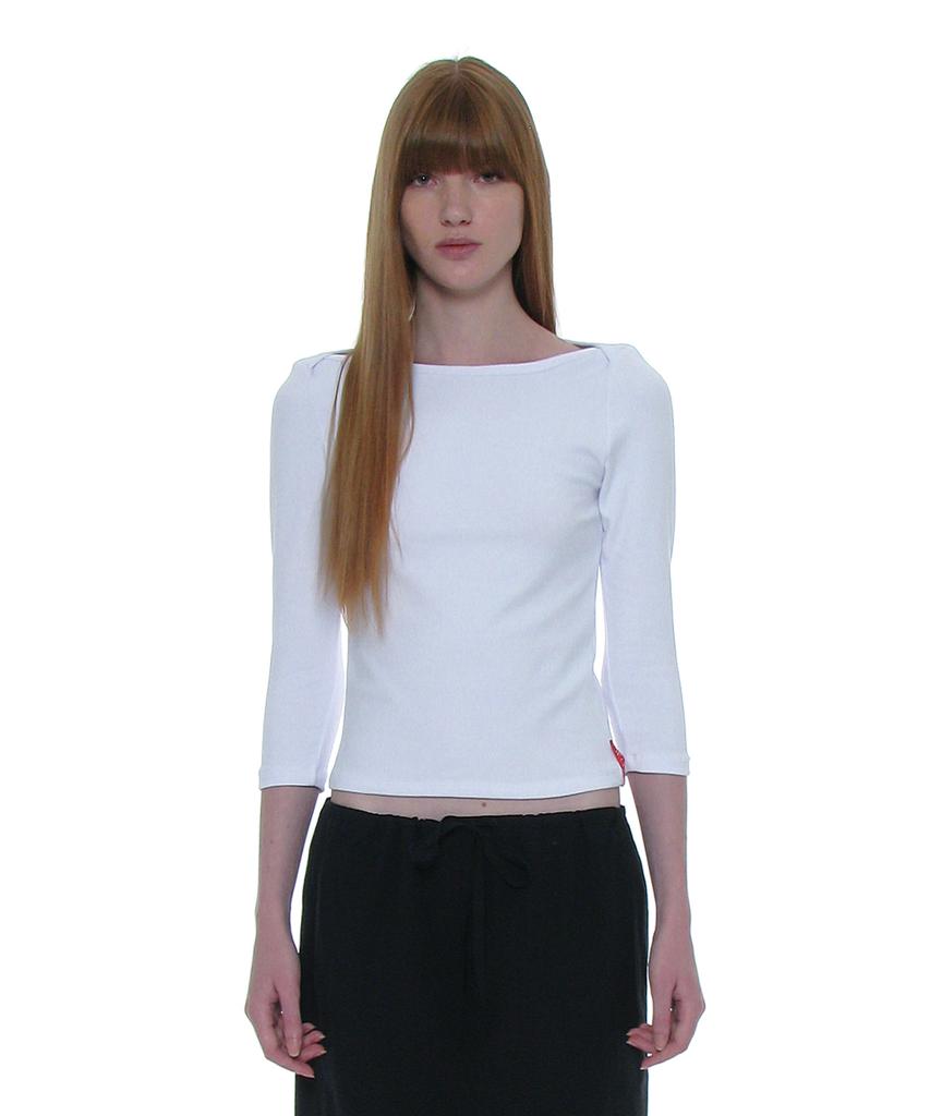 PARTIMENTO WOMEN Pwc Three-Quarter Sleeve Tee_5 Colors