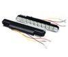 2x 30 LED Auto Tagfahrlicht DRL Tageslichtlampe mit Blinkleuchten