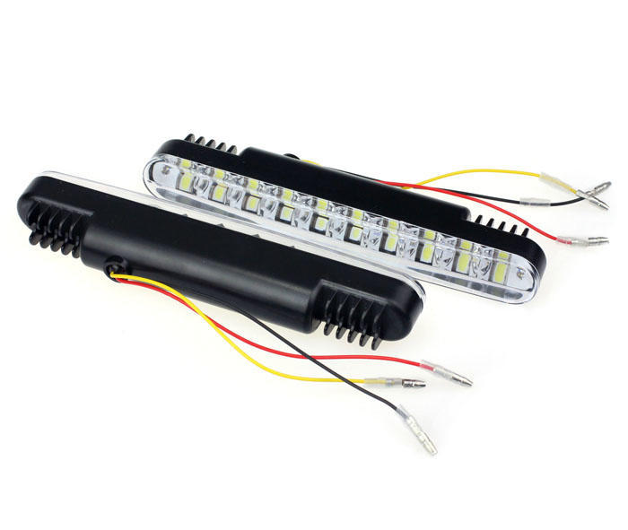 2x 30 LED Auto Tagfahrlicht DRL Tageslichtlampe mit Blinkleuchten