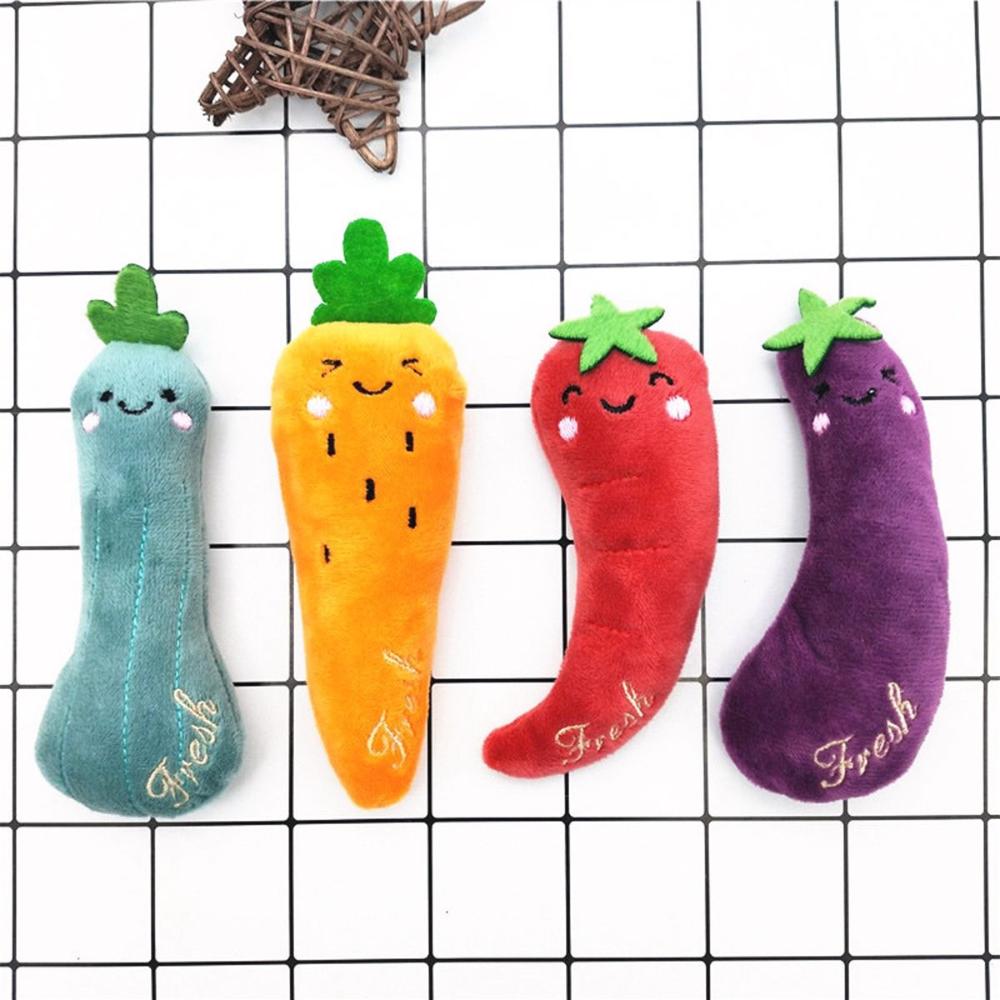 Dog Pet Cute Soft Plush Indoor Funny Cat Mint Toys Teeth Bite Toys Catnip Pillows Chew Toy