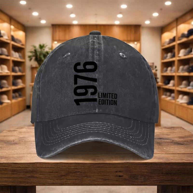 Limited Edition Baseball Cap Unisex Adjustable Casual Sports Hat for Vacation Travel Street Style