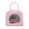 Bento Thermal Bag Dandelion Hedgehog Cartoon Print Women Insulation Portable Pouch Food Picnic Fresh Cooler Lunch Bag for Kids