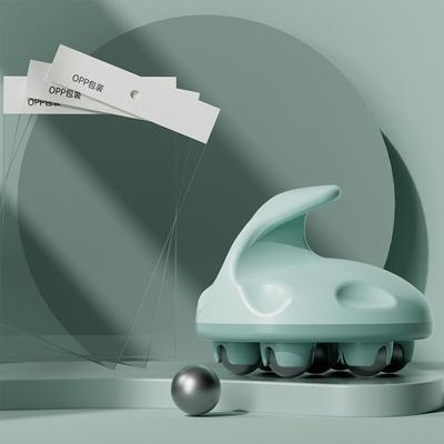 7 Kulor Boll Handhållen Massager 360-graders Metallrulle Ansiktslyft Cellulitmassage Magnetiska Kulor Muskelvärk Lindring Massage