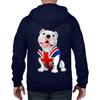 BRITISH BULLDOG UNION HOODIE England T Shirt Union Flag Hoody Patriotic and Loyal Pet Unisex Sweatshirt Men Casual Clothing