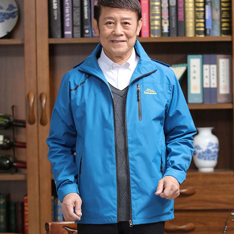 

Мужская осенне-зимняя куртка среднего возраста, повседневная куртка, куртка с капюшоном XXXXXL