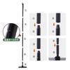 Eyliden Floor Main Flooring Touchless Dust Attaches and Detaches in 1 Automatic Floor Drain Floor Cleaning Extension Ball 10 Replacement Floor
