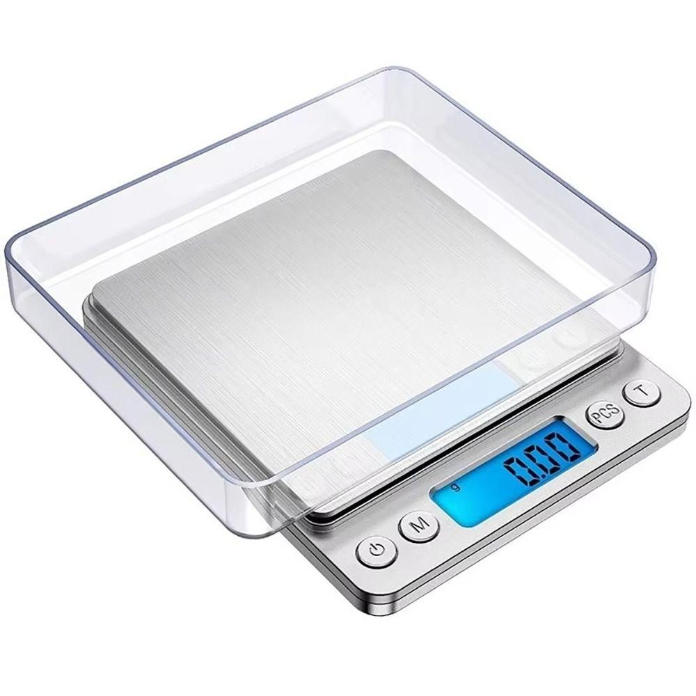 1 Stück Gramm/Unze Kleine Schmuckwaage 3000g/0.1g Koch-Lebensmittelwaagen Langlebige Digitale Küchenwaage