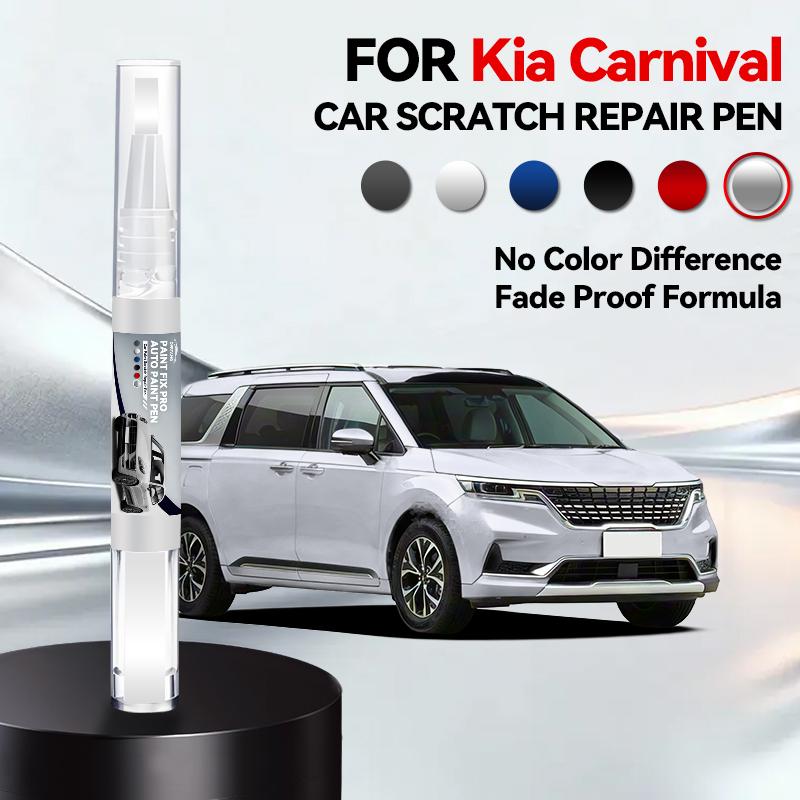 For KIA Carnival 1998-2025 VQ GQ YP KA4 Paint Repair Pen Touch Up Scratch Remover DIY Auto Accessories Black White Silver Red
