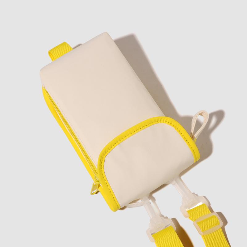 Color Block Shoulder Bag Women's Mobile Phone Bag Certificate Bag