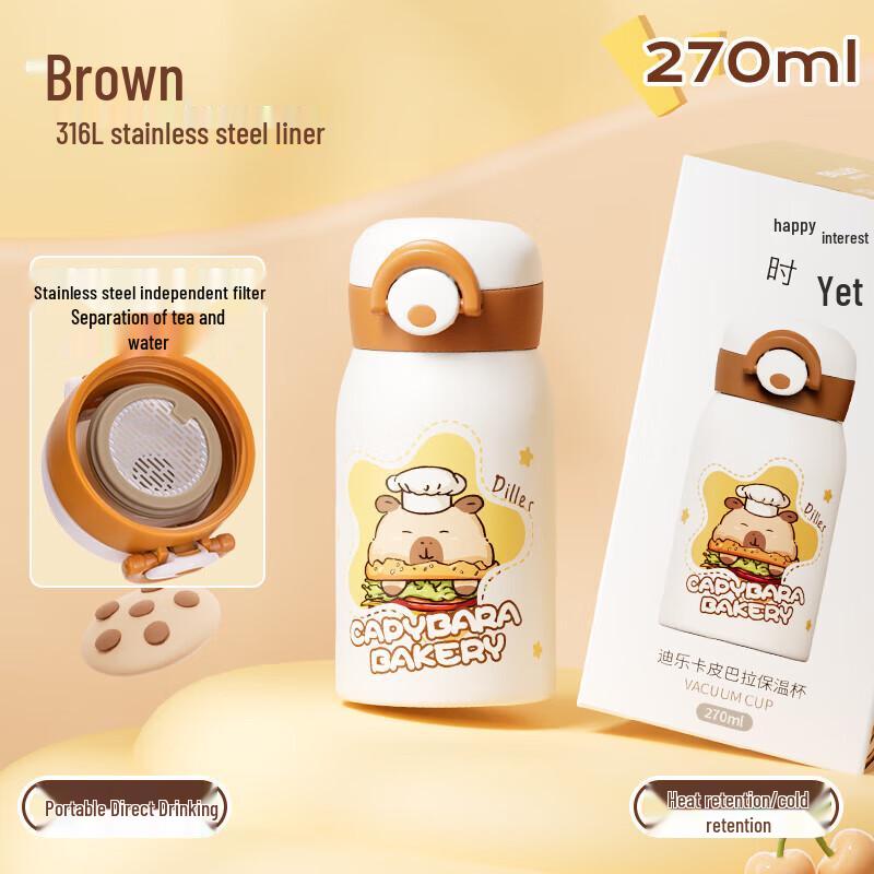 

Diller Capybara 316 Stainless Steel Insulated Kids Cup