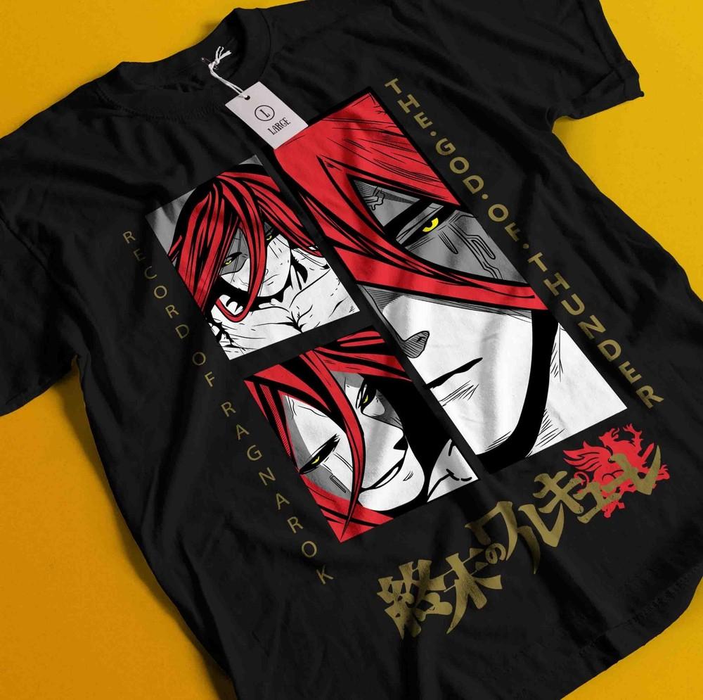 

Record Of Ragnarok Shirt Buddha Tshirt Zerofuku Adam T-Shirt Jack The Ripper Tee 4XL