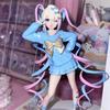 Original Needy Girl Overdose Anime Figure KAngel Action Figures Virtual Uploader PVC Collection 17CM Model Ornaments Toys