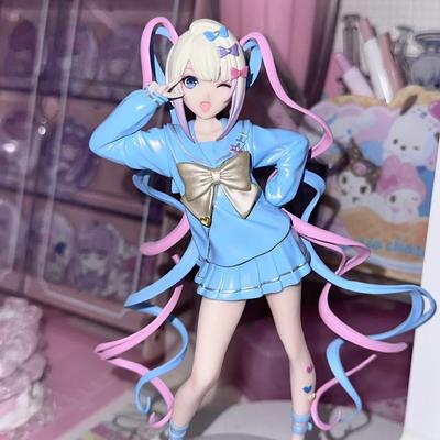 Anime KAngel Actionfiguren NEEDY GIRL OVERDOSE Figuren Schönes Mädchen Niedliches PVC Modell Sammlung Schreibtischspielzeug Peripheriegeschenke