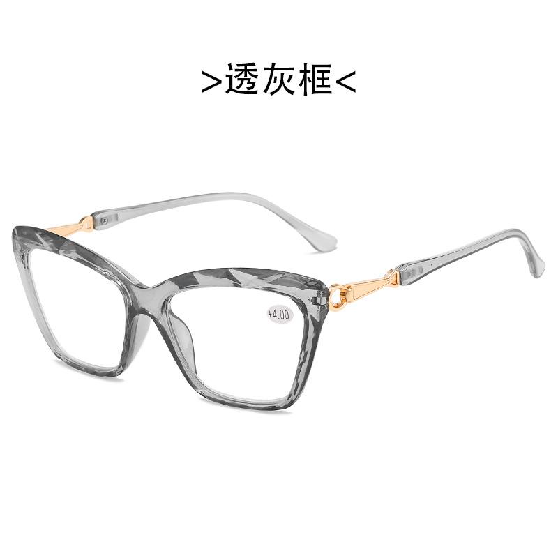 Fashion Blue Ray Blocking Reading Eyeglasses for Women s Trend Printed Frame Reading Eyeglasses Eye Protection Presbyopic Eyeglasses 2