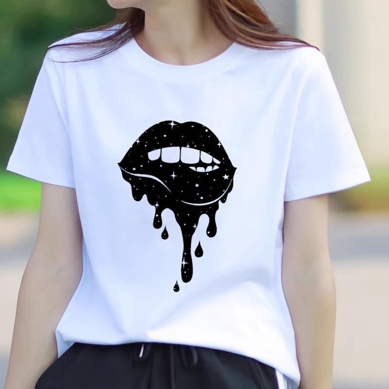 Trendy Summer Women's Short Sleeve T-Shirt - American Korean Style