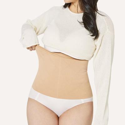 Skinny Five Belly Fat Correction Body Shaper Belly Band (Skin, Black)