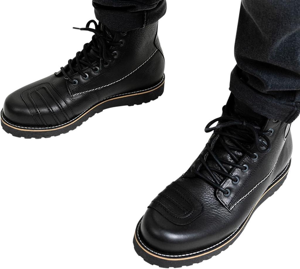 John Doe BUTY KEVLAROWE JOHN XTM MĘSKIE Buty do jazdy Rozmiar DOE® "Iron" (Czarny, 43)