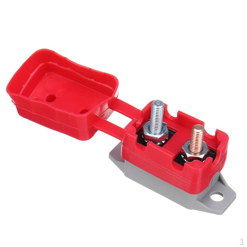 10A-50A 12V 24V Metal Circuit Breaker Auto Dual Battery boat