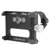 G‑85 Aluminum Alloy Mobile Phone Stand Clip Navigation Holder for Motorcycle BicycleBlack