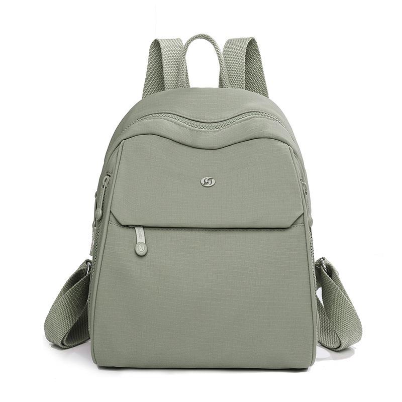 New Simple Small Backpack Going Out Leisure Women's Bag Nylon Cloth Large Capacity Lightweight Anti-splashing Women's Backpack
