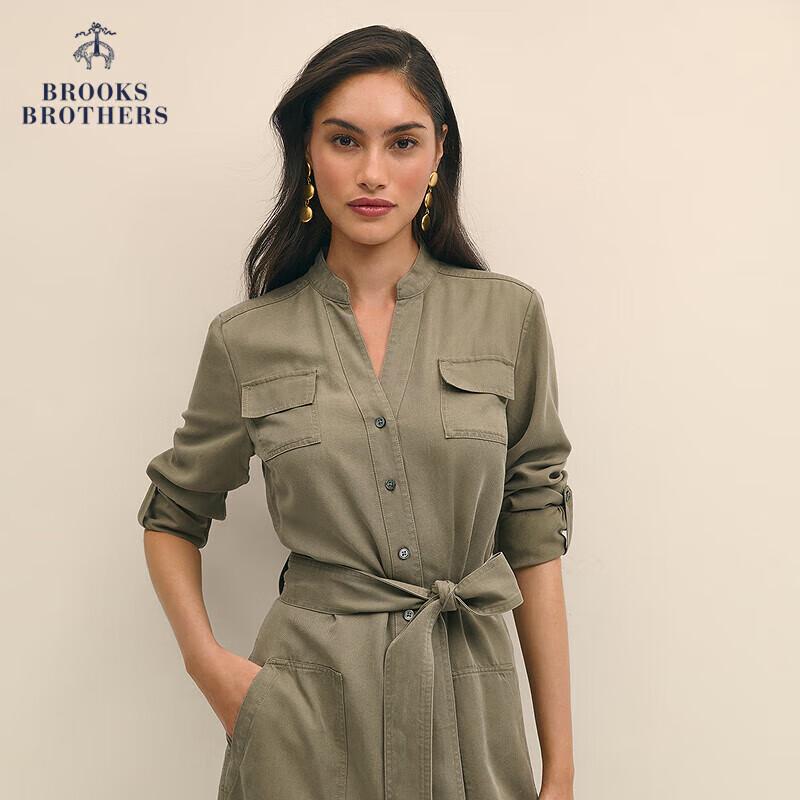 Brooks Brothers Women's Lyocell Workwear Dress